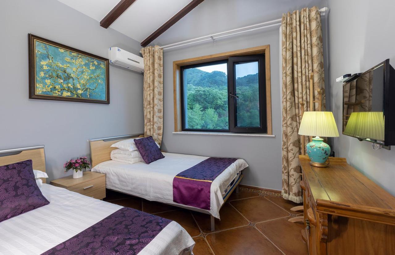 Beijing Mutianyu Great Wall Wangshanyuan Homestay Huairou Exterior foto