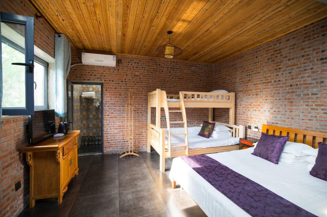 Beijing Mutianyu Great Wall Wangshanyuan Homestay Huairou Exterior foto